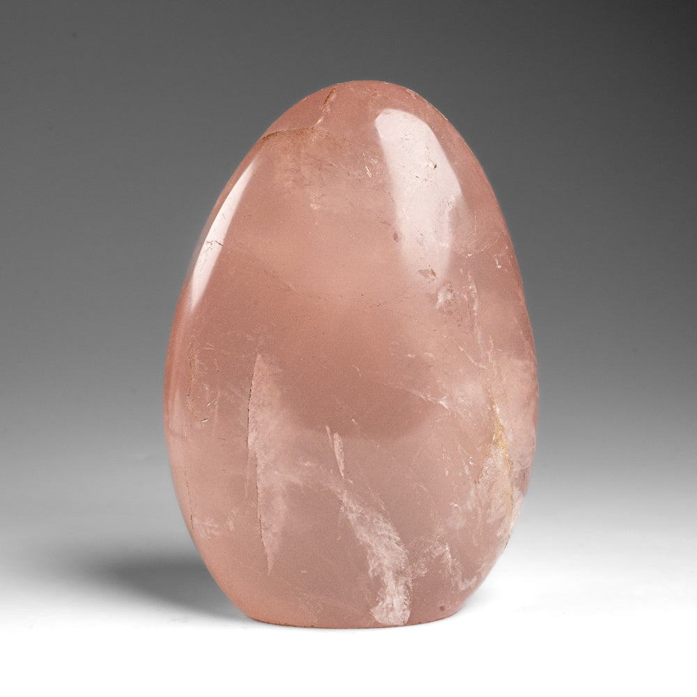 Polished Rose Quartz Freeform From Madagascar (1.1 lbs)