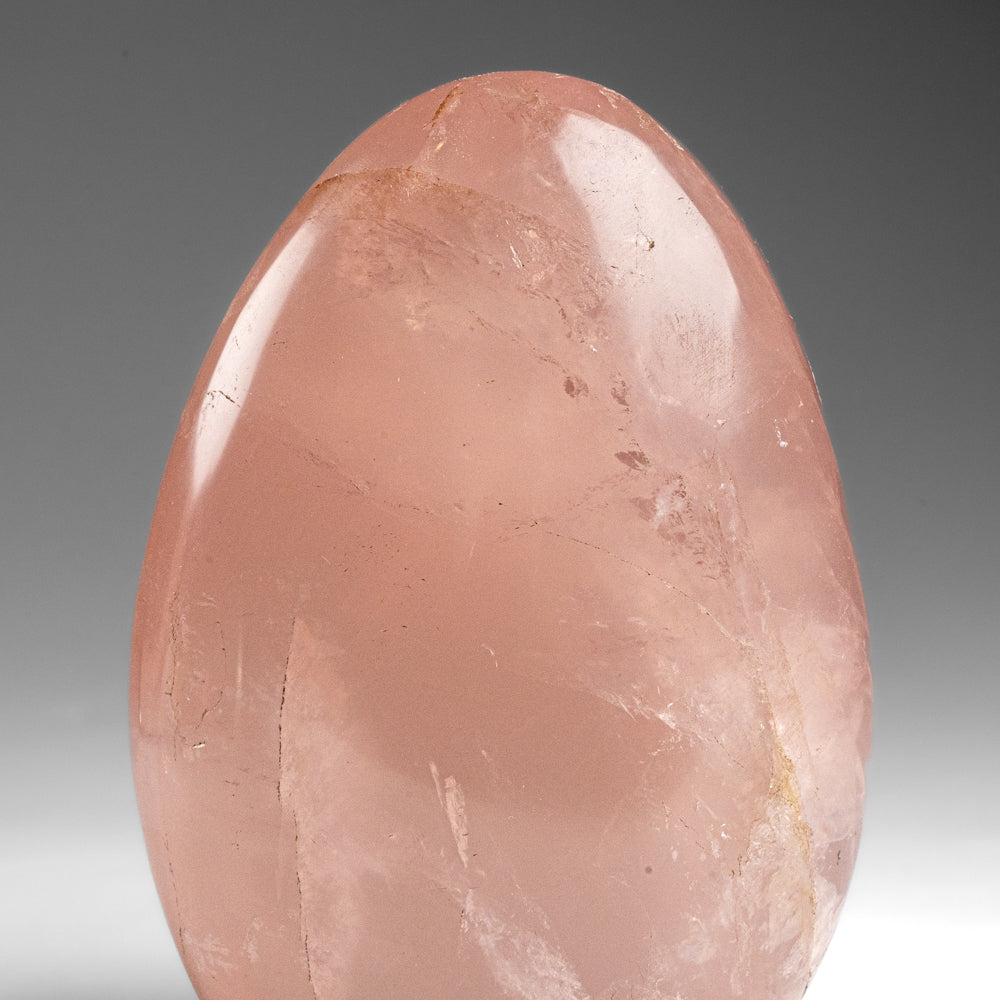 Polished Rose Quartz Freeform From Madagascar (1.1 lbs)