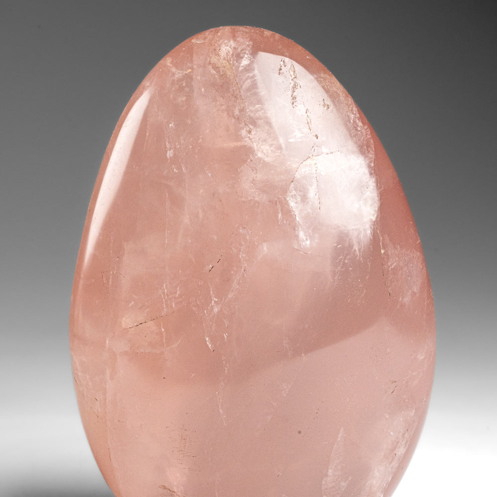 Polished Rose Quartz Freeform From Madagascar (1.1 lbs)