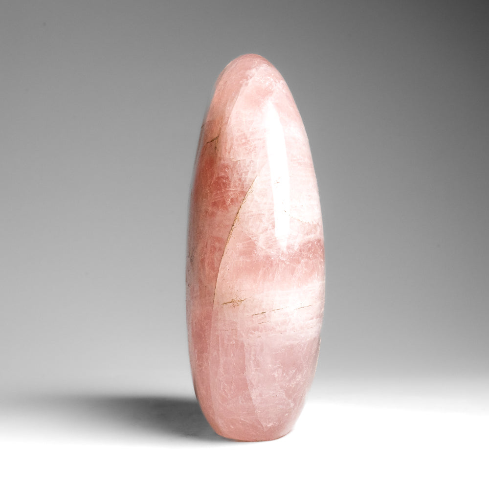 Polished Rose Quartz Freeform From Madagascar (1.85 lbs)