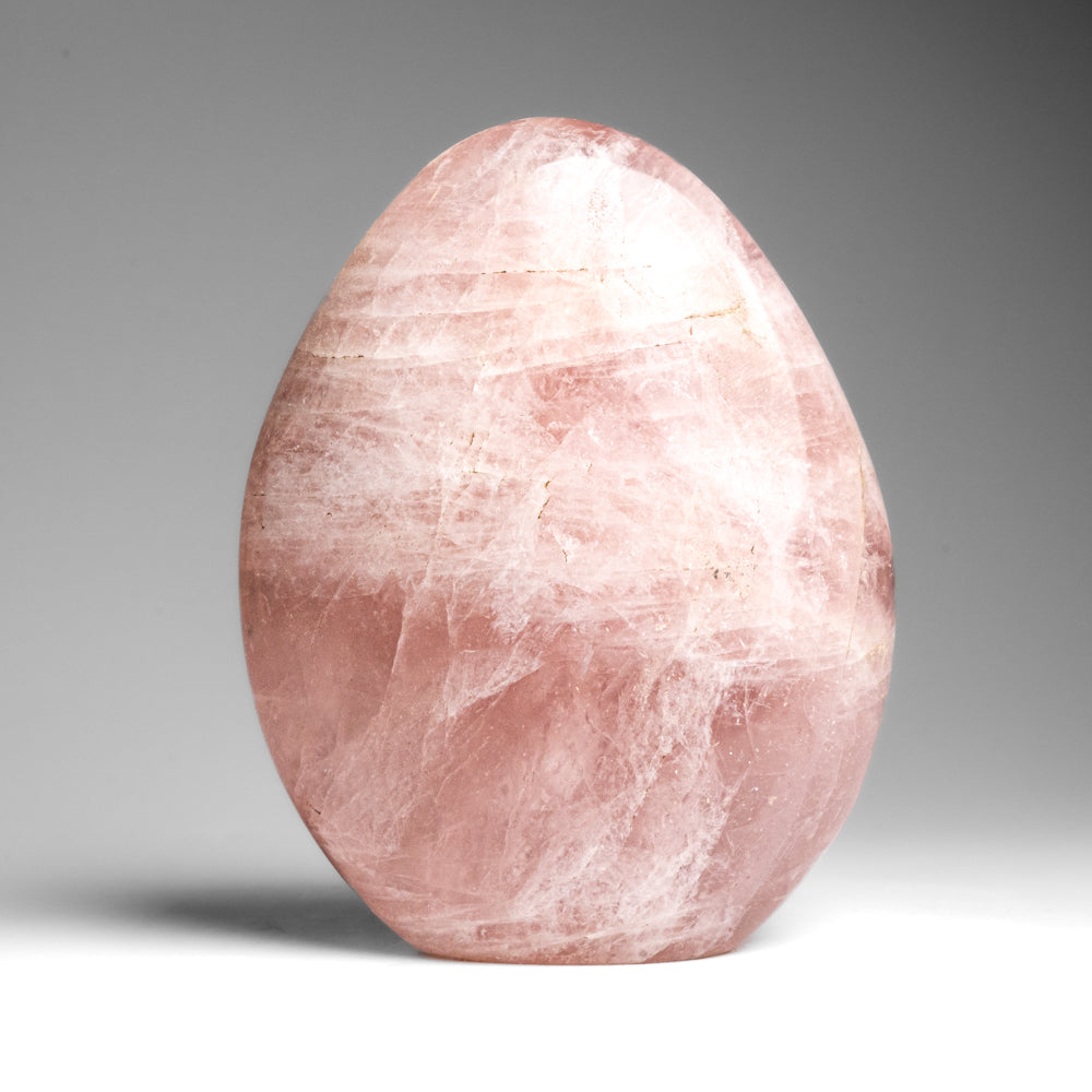 Polished Rose Quartz Freeform From Madagascar (1.85 lbs)