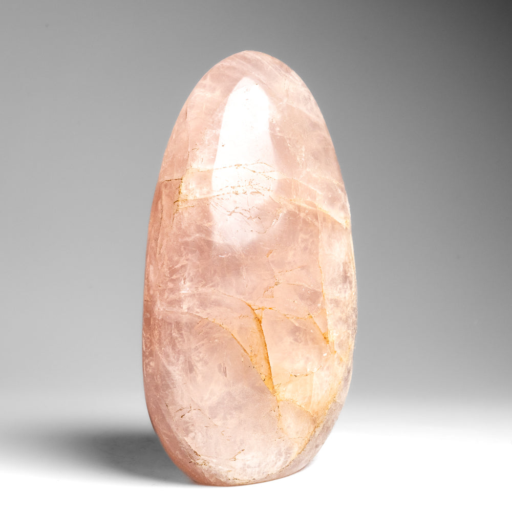 Polished Rose Quartz Freeform From Madagascar (1.95 lbs)