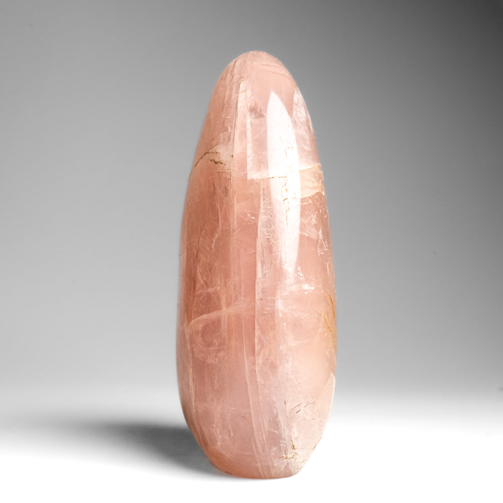 Polished Rose Quartz Freeform From Madagascar (1.95 lbs)