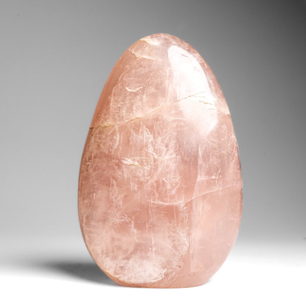 Polished Rose Quartz Freeform From Madagascar (1.95 lbs)