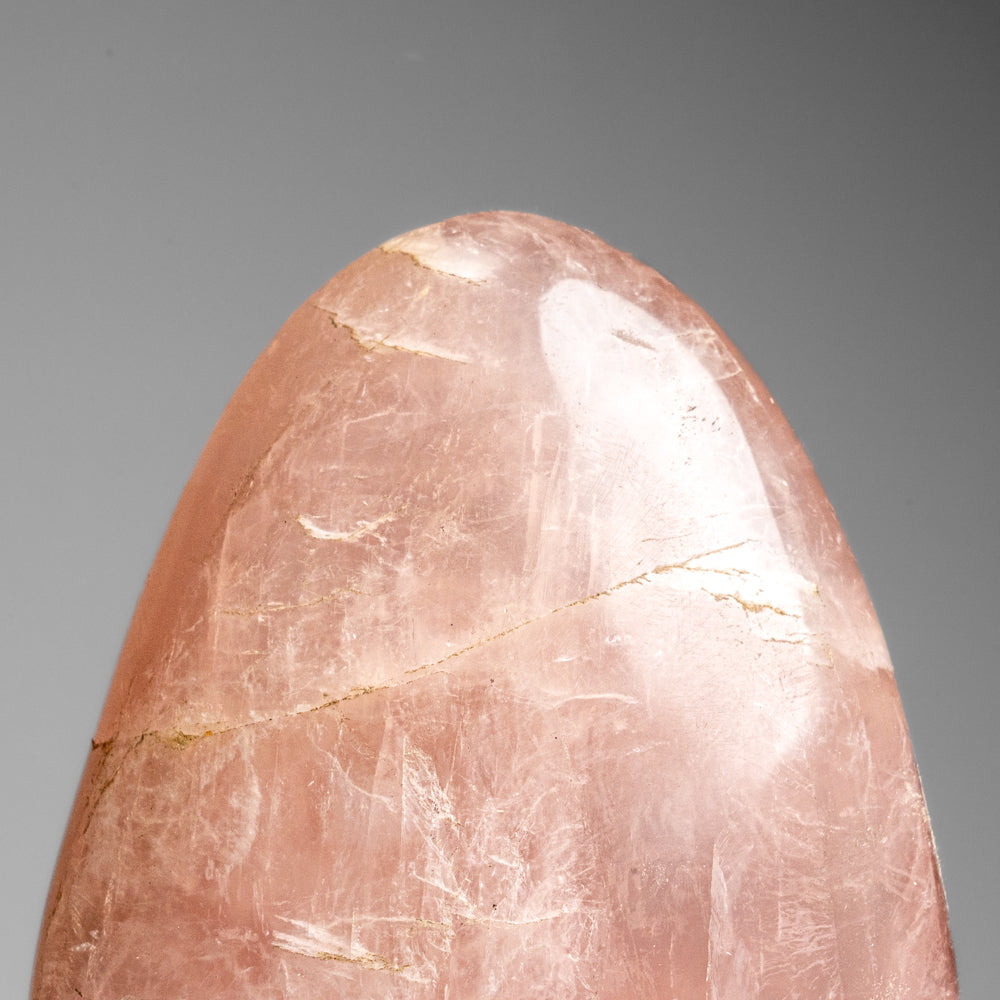 Polished Rose Quartz Freeform From Madagascar (1.95 lbs)