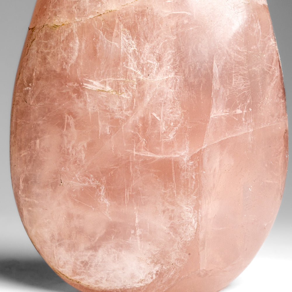 Polished Rose Quartz Freeform From Madagascar (1.95 lbs)