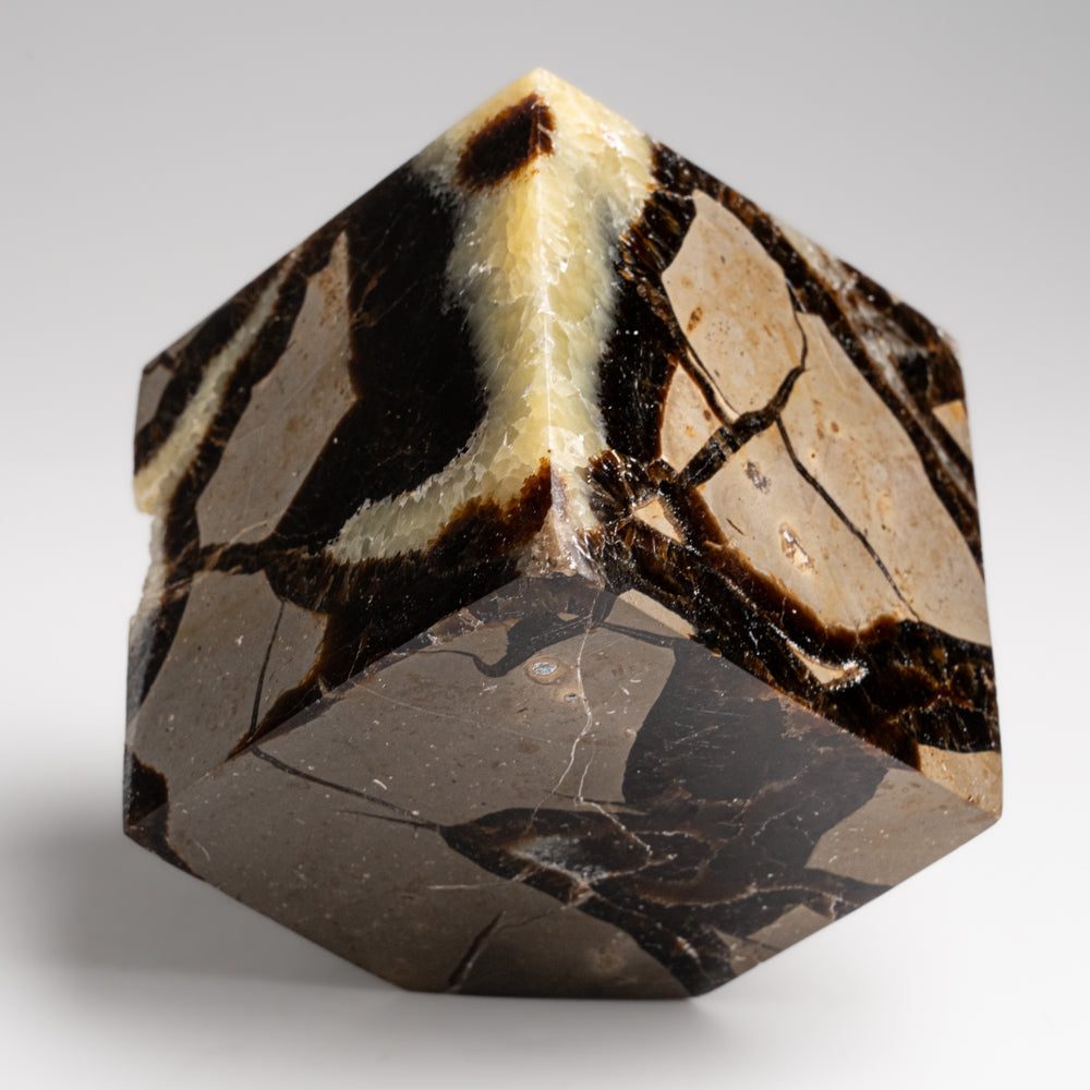 Polished Septarian Cube from Madagascar (1.5 lbs)