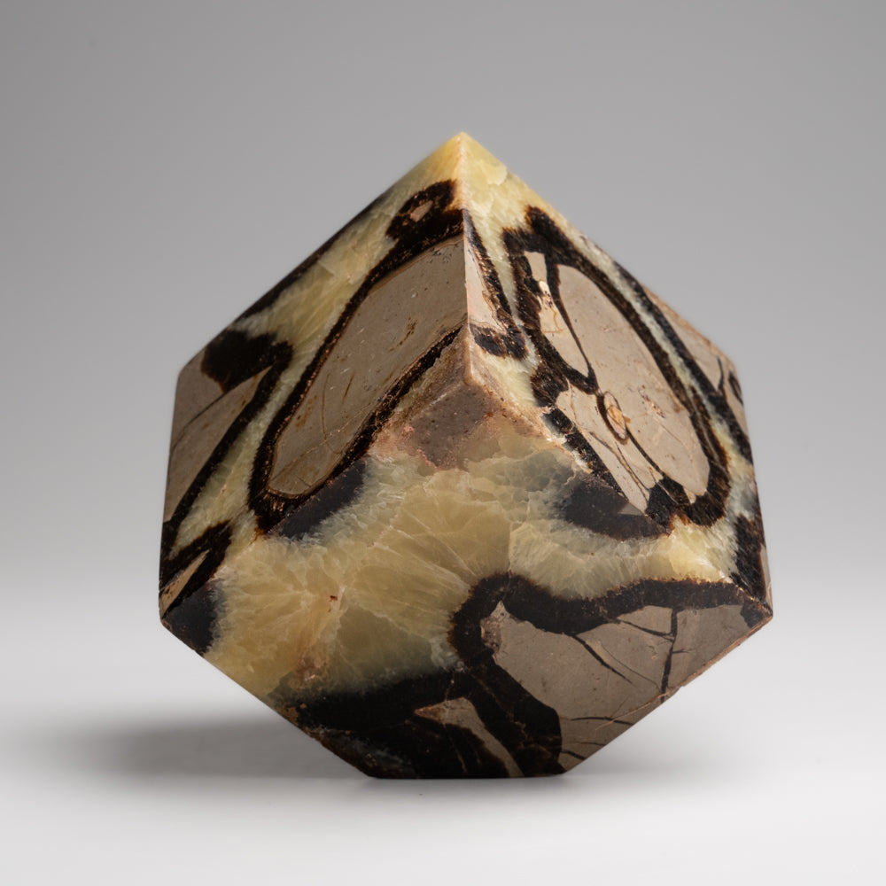 Polished Septarian Cube from Madagascar (1.7 lbs)