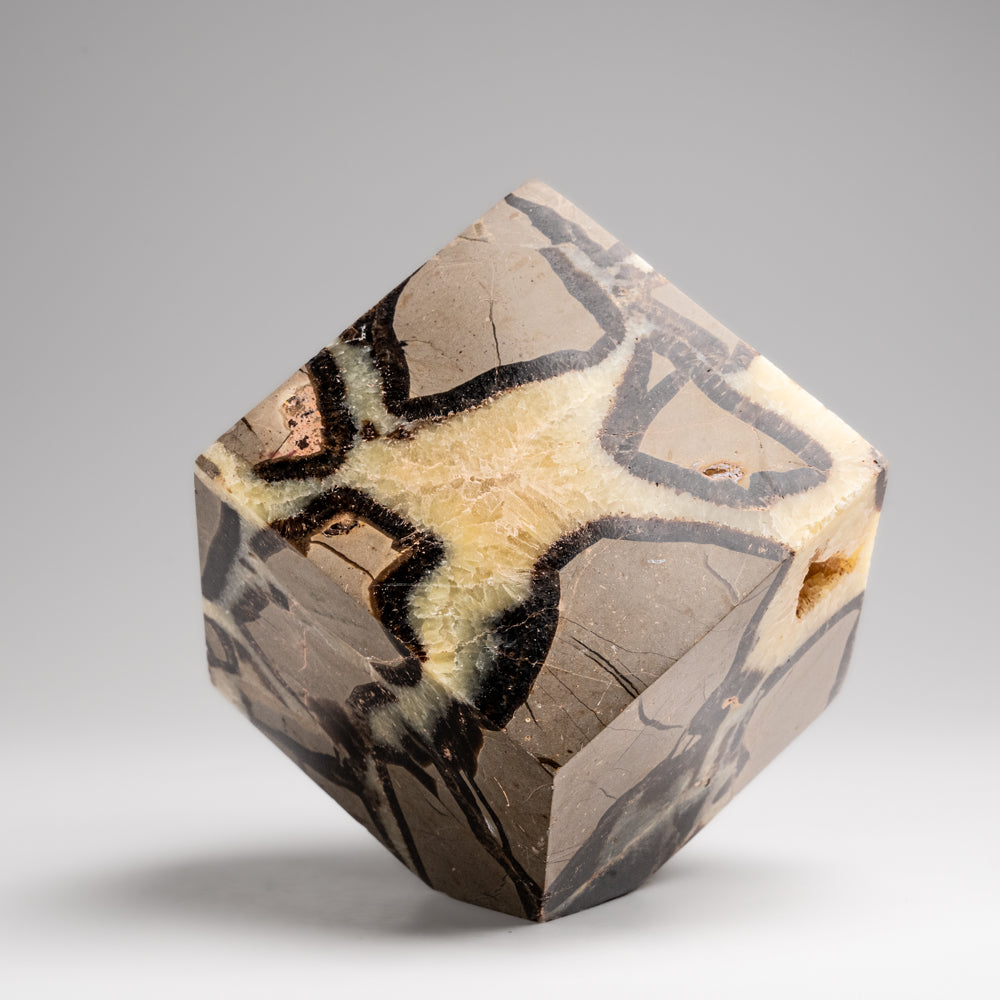 Polished Septarian Cube from Madagascar (2.3 lbs)