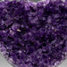 Genuine Amethyst Crystal Cluster Heart from Uruguay (184.1 grams) - Astro Gallery of Gems