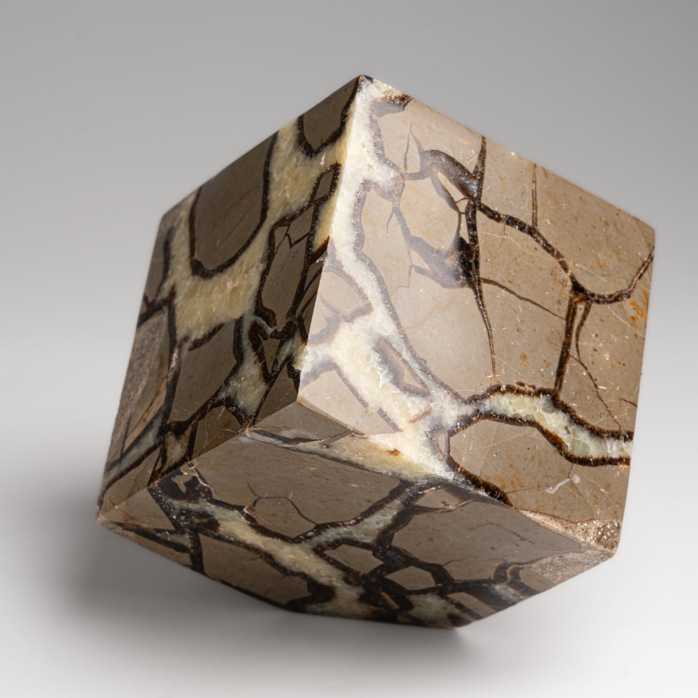 Polished Septarian Cube from Madagascar (2.3 lbs)