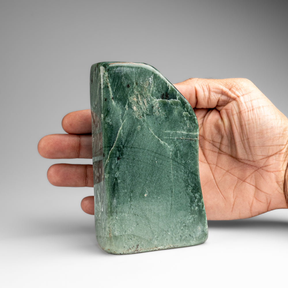 Polished Nephrite Jade Freeform from Pakistan (1 lb)