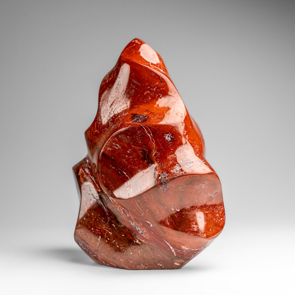 Genuine Polished Red Jasper Flame Freeform (4.3 lbs)