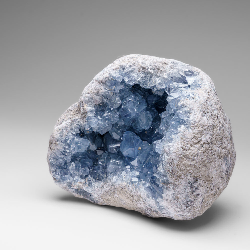 Blue Celestite Cluster From Sankoany, Ketsepy Mahajanga, Madagascar (15 lbs)