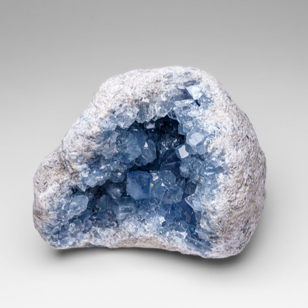 Blue Celestite Cluster From Sankoany, Ketsepy Mahajanga, Madagascar (15 lbs)