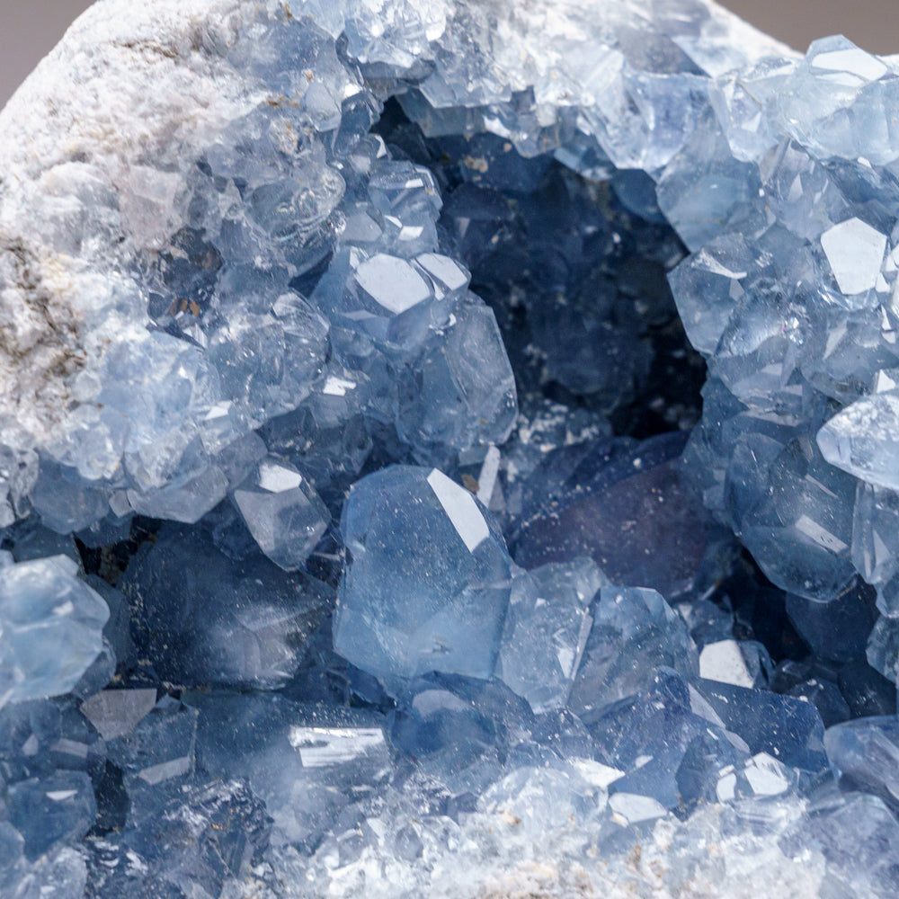 Blue Celestite Cluster From Sankoany, Ketsepy Mahajanga, Madagascar (15 lbs)