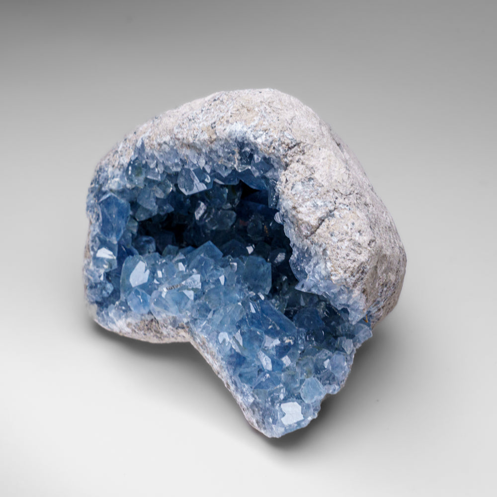 Blue Celestite Cluster From Sankoany, Ketsepy Mahajanga, Madagascar (12 lbs)