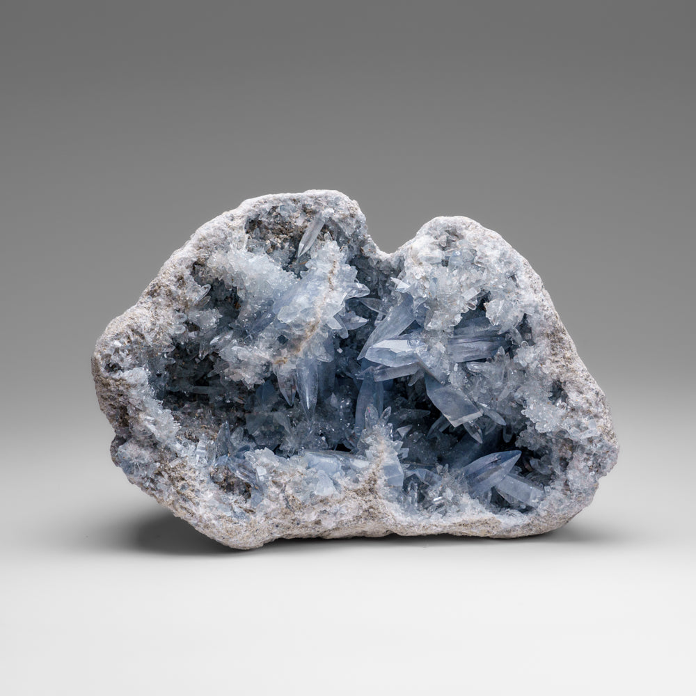 Blue Celestite Cluster From Sankoany, Ketsepy Mahajanga, Madagascar (15 lbs)