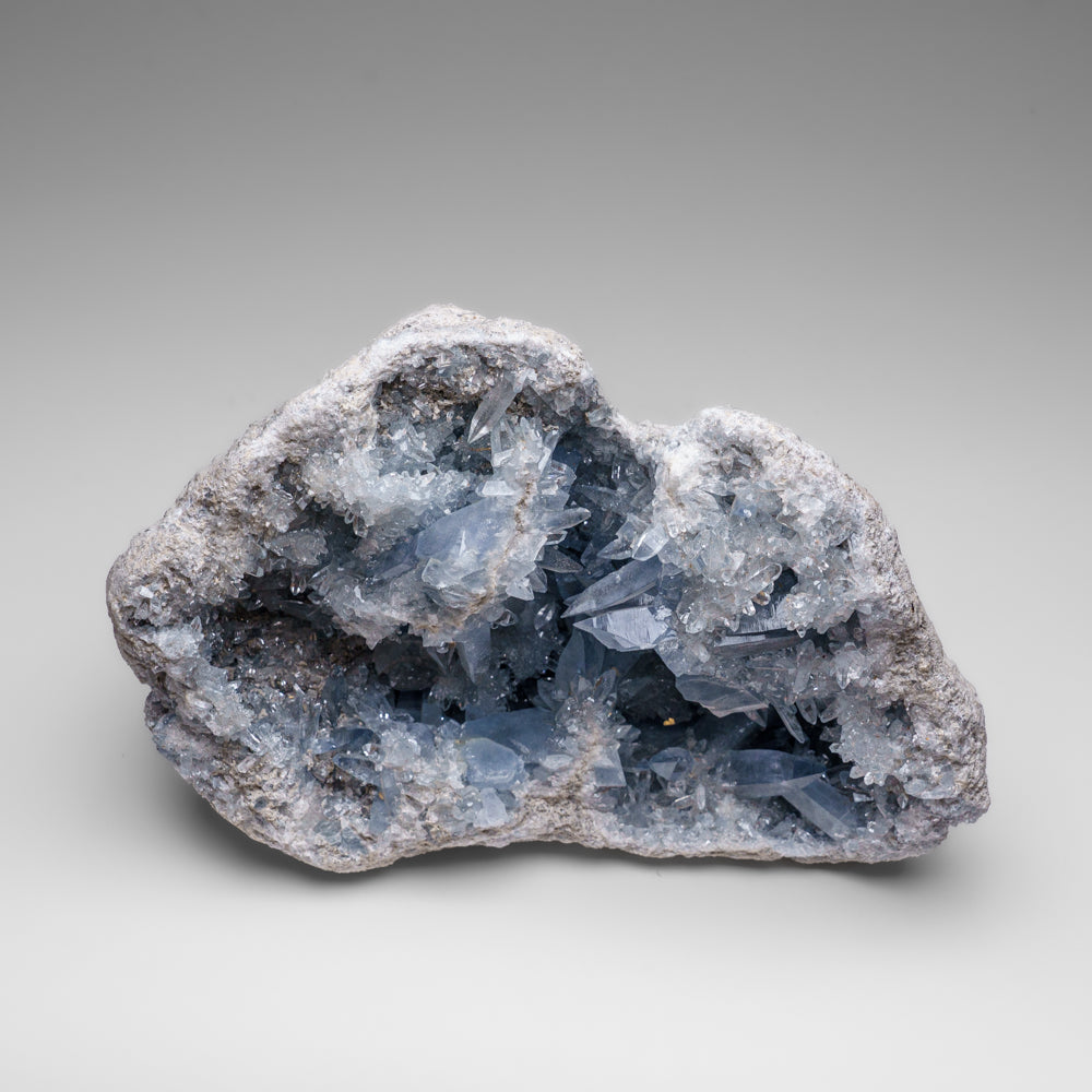 Blue Celestite Cluster From Sankoany, Ketsepy Mahajanga, Madagascar (15 lbs)