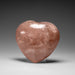 Genuine Polished Rose Quartz Heart from Brazil (365.1 grams) - Astro Gallery of Gems