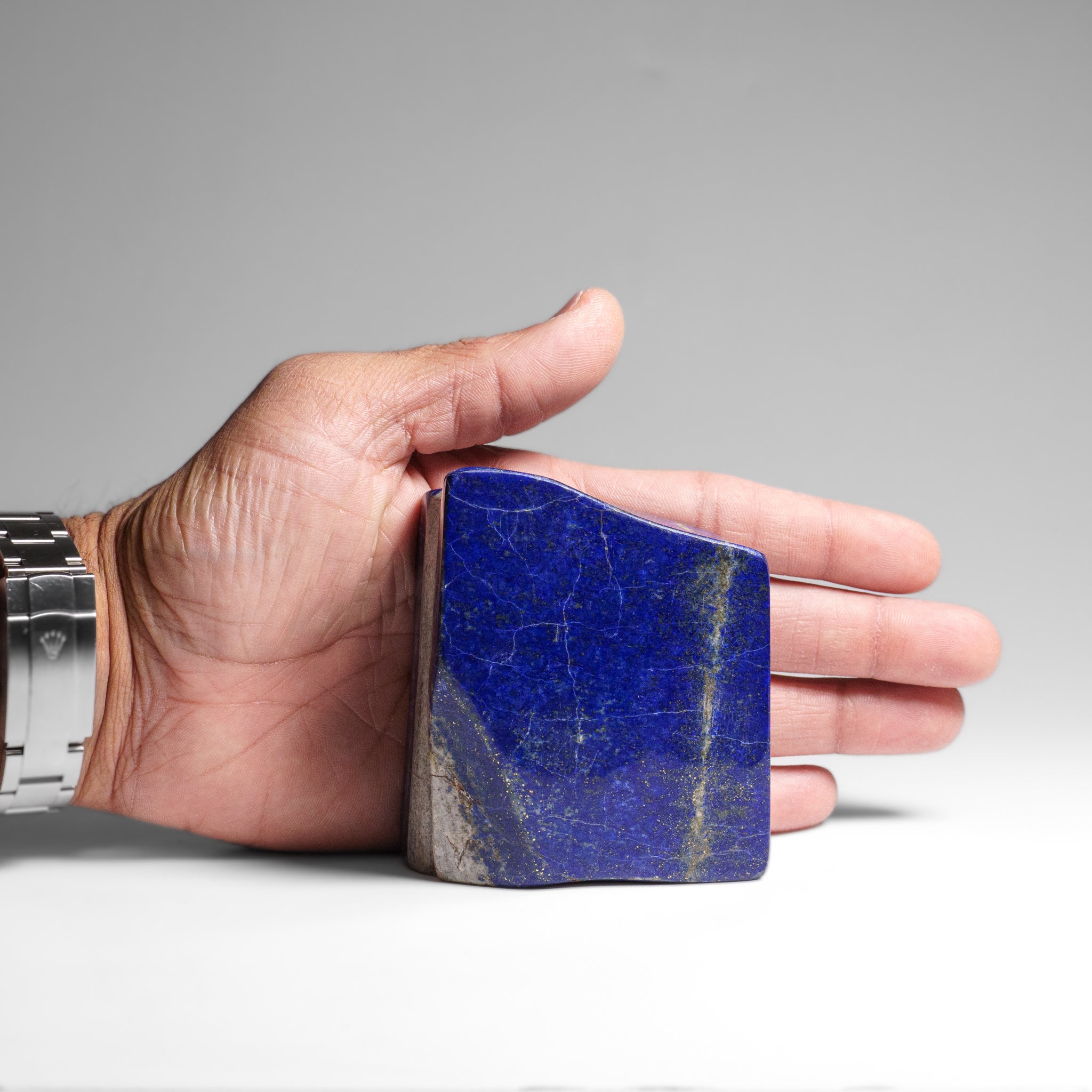 Polished Lapis Lazuli Freeform from Afghanistan (520 grams) - Astro Gallery of Gems