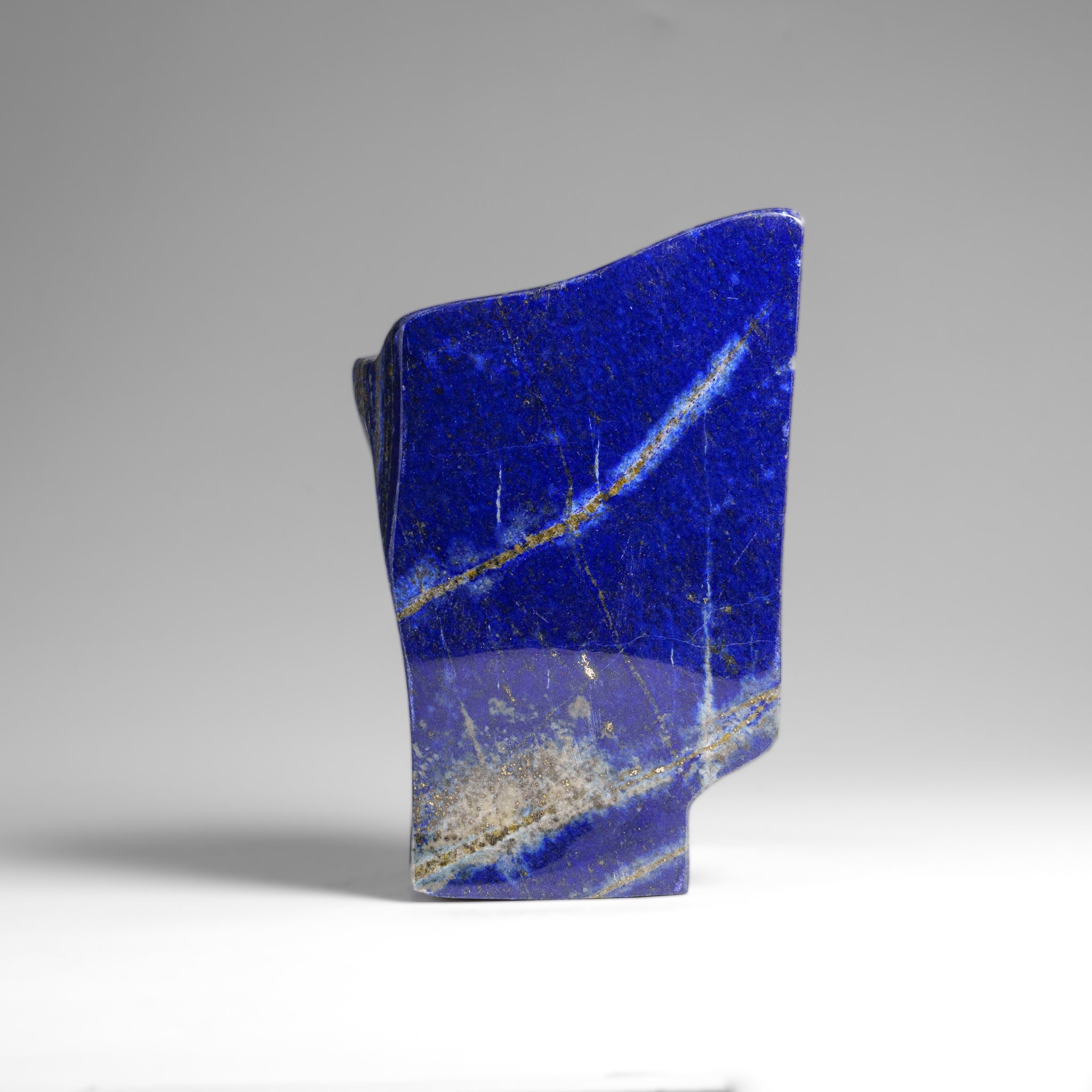 Polished Lapis Lazuli Freeform from Afghanistan (1.5 lbs) - Astro Gallery of Gems