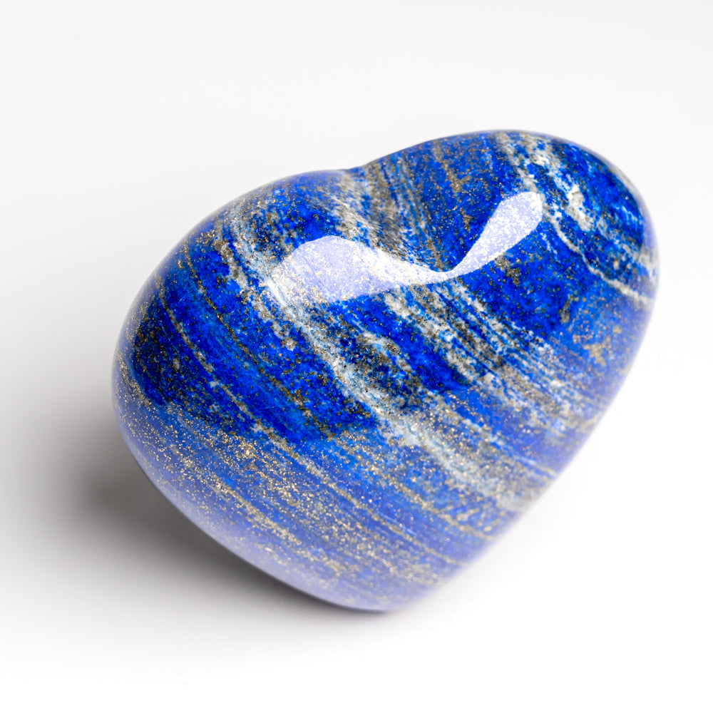 Genuine Polished Lapis Lazuli Heart (1.5 lbs)