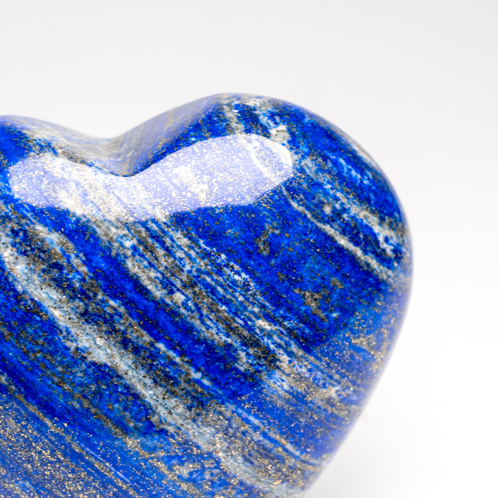 Genuine Polished Lapis Lazuli Heart (1.5 lbs)