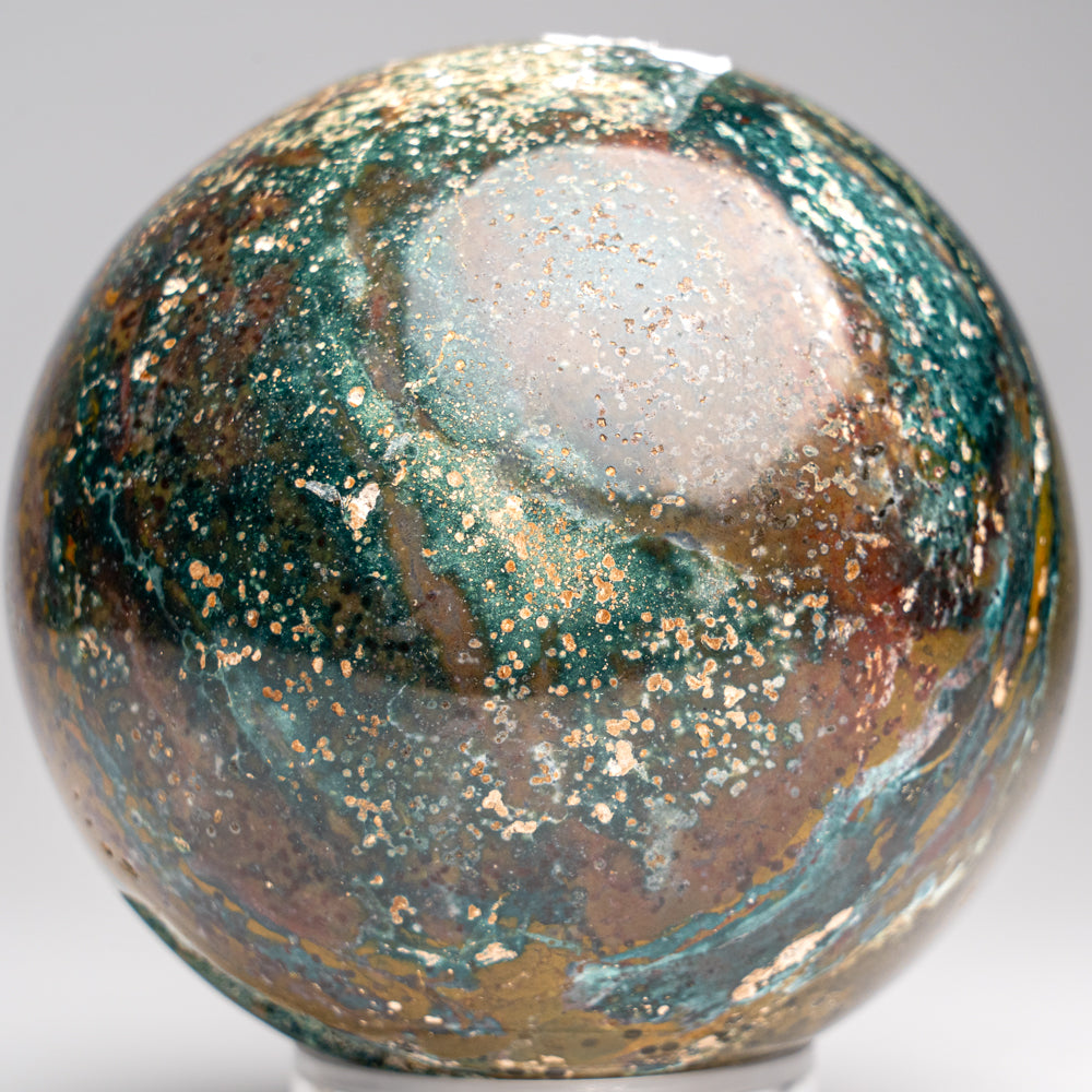 Genuine Polished Bloodstone Sphere (2 lbs)