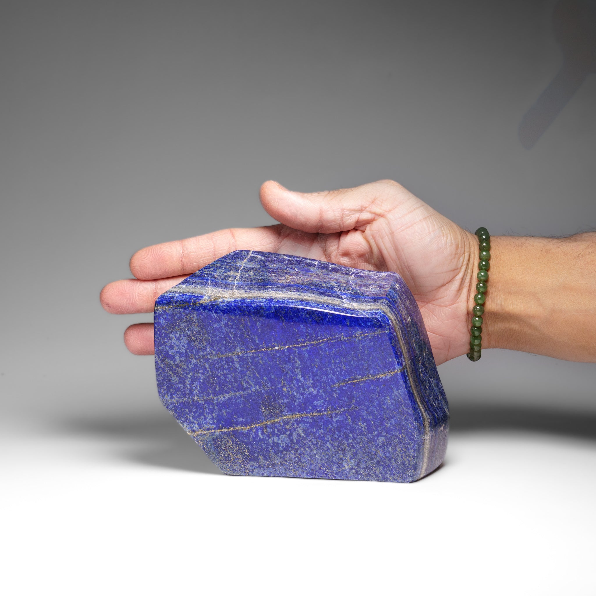 Polished Lapis Lazuli Freeform from Afghanistan (2.9 lbs) - Astro Gallery of Gems