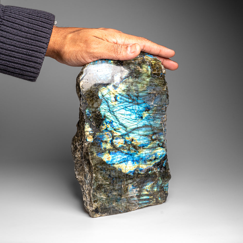 Polished Labradorite Freeform from Madagascar (12.8 lbs)