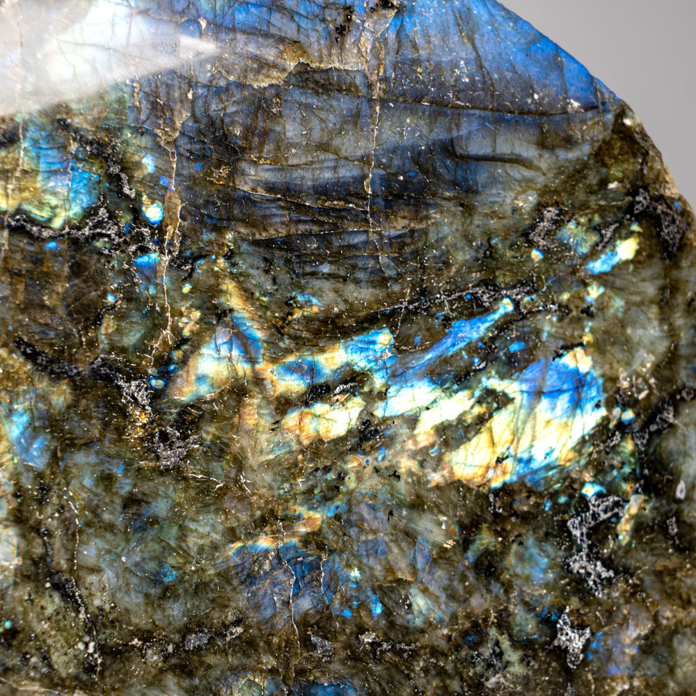 Polished Labradorite Freeform from Madagascar (8.5 lbs)