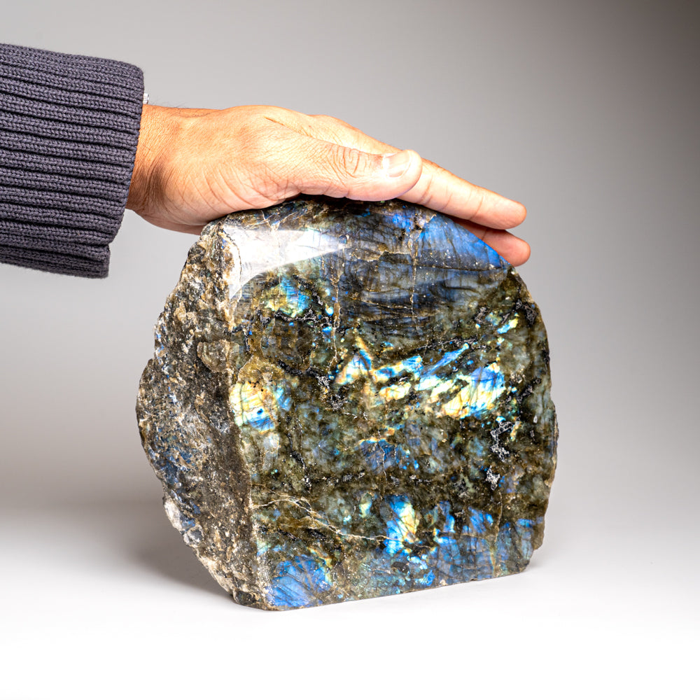 Polished Labradorite Freeform from Madagascar (8.5 lbs)