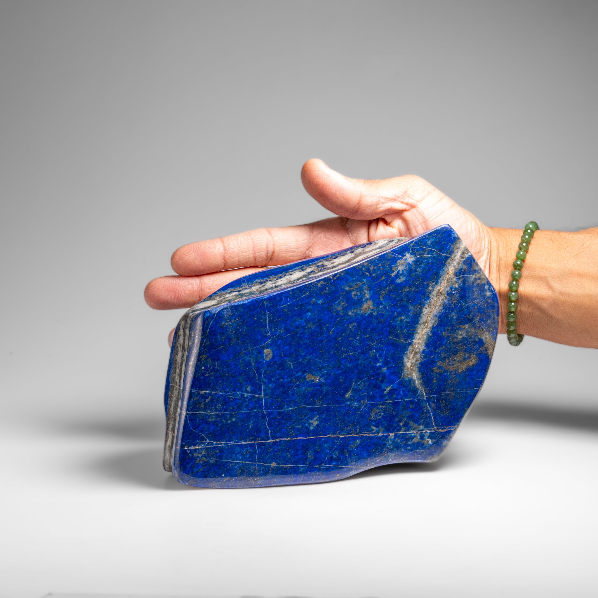 Polished Lapis Lazuli Freeform from Afghanistan (4.5 lbs) - Astro Gallery of Gems