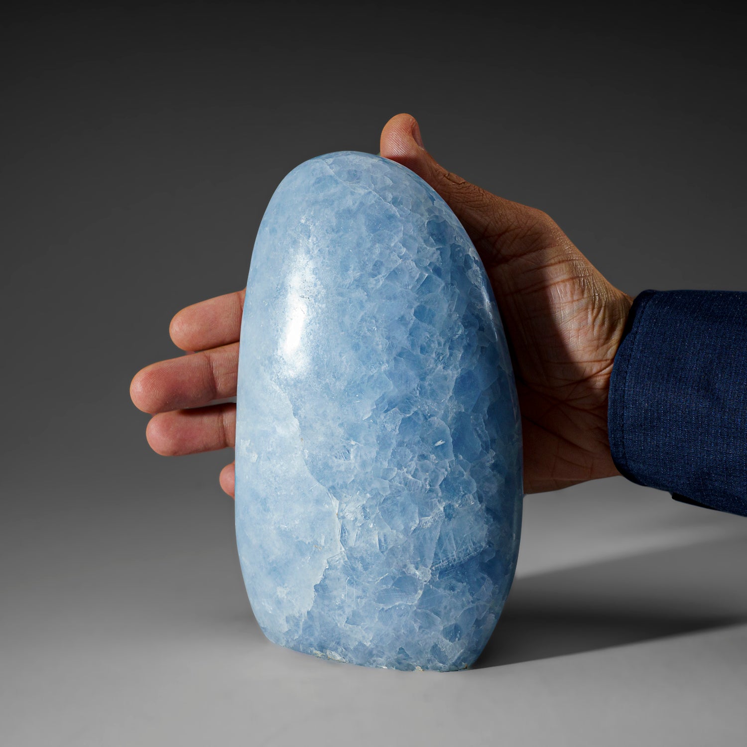 Genuine Blue Calcite Freeform from Mexico (3.4 lbs)
