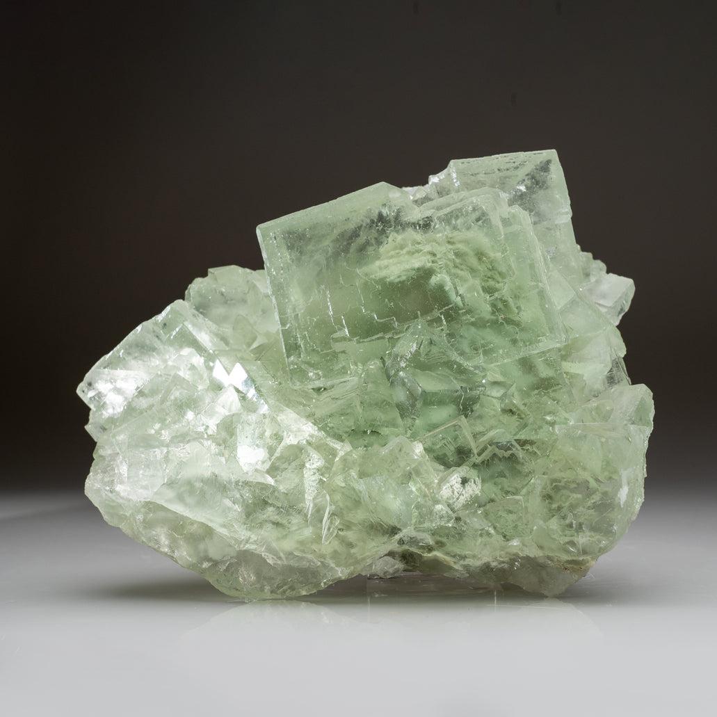 Green Fluorite from China | for Sale Mineral Display Ready