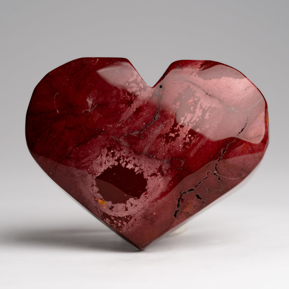 Genuine Polished Mookaite Heart from Brazil (72.8 grams)