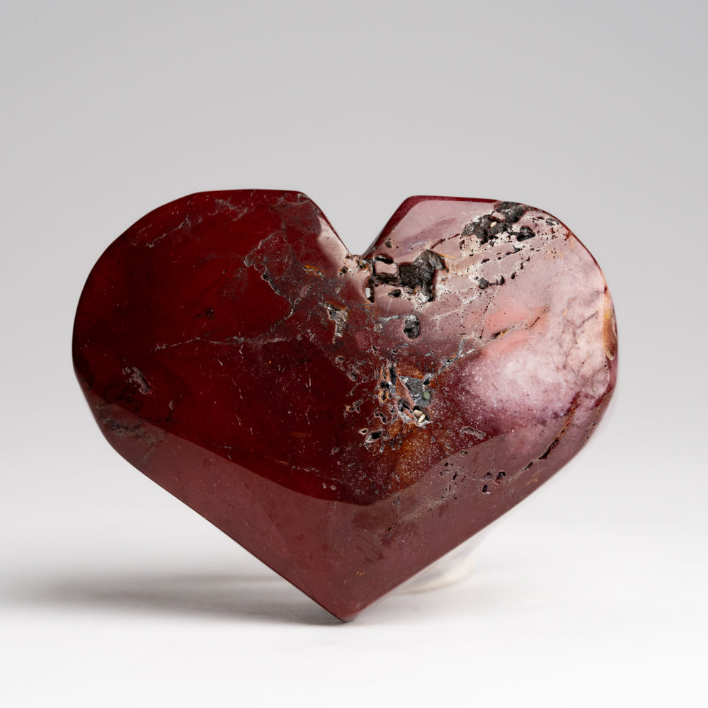 Genuine Polished Mookaite Heart from Brazil (72.8 grams)