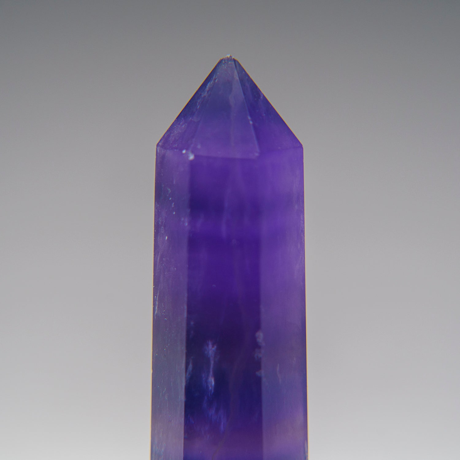 Genuine Polished Purple Fluorite Point from China (90 grams)