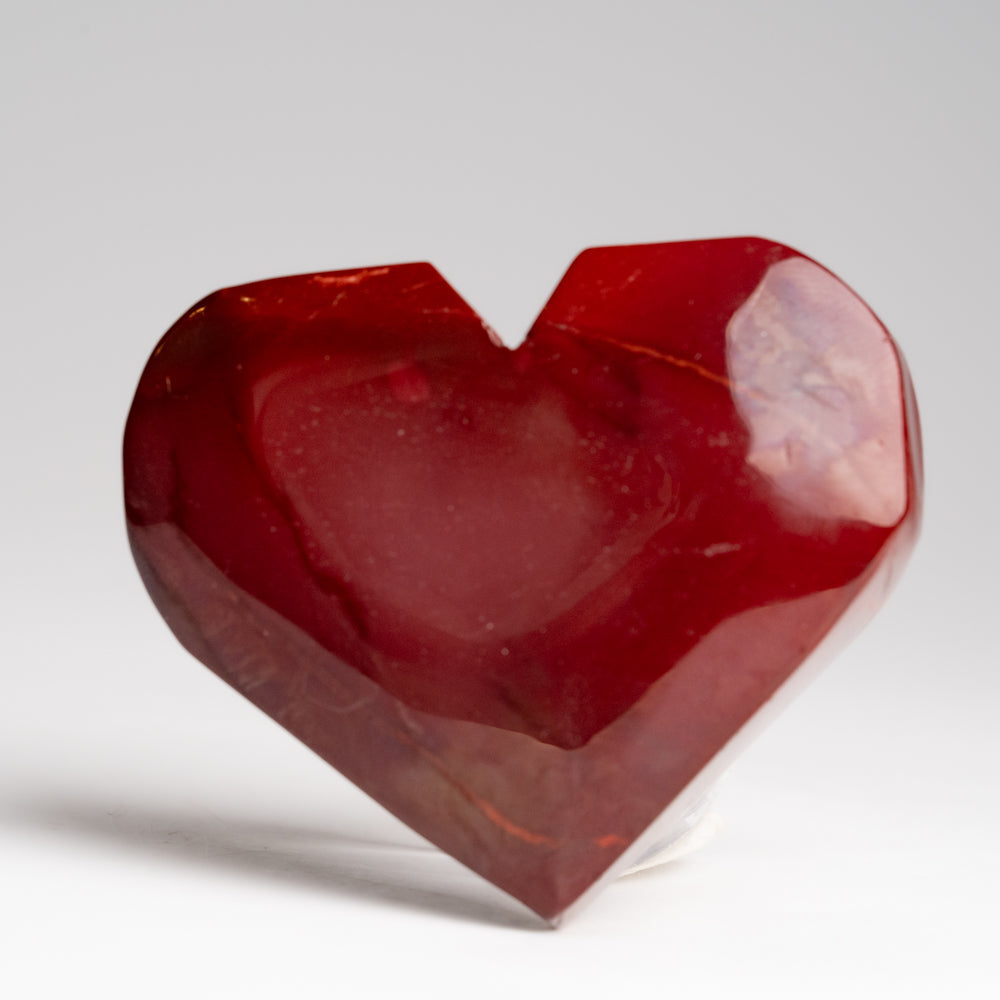 Genuine Polished Mookaite Heart from Brazil (115 grams)