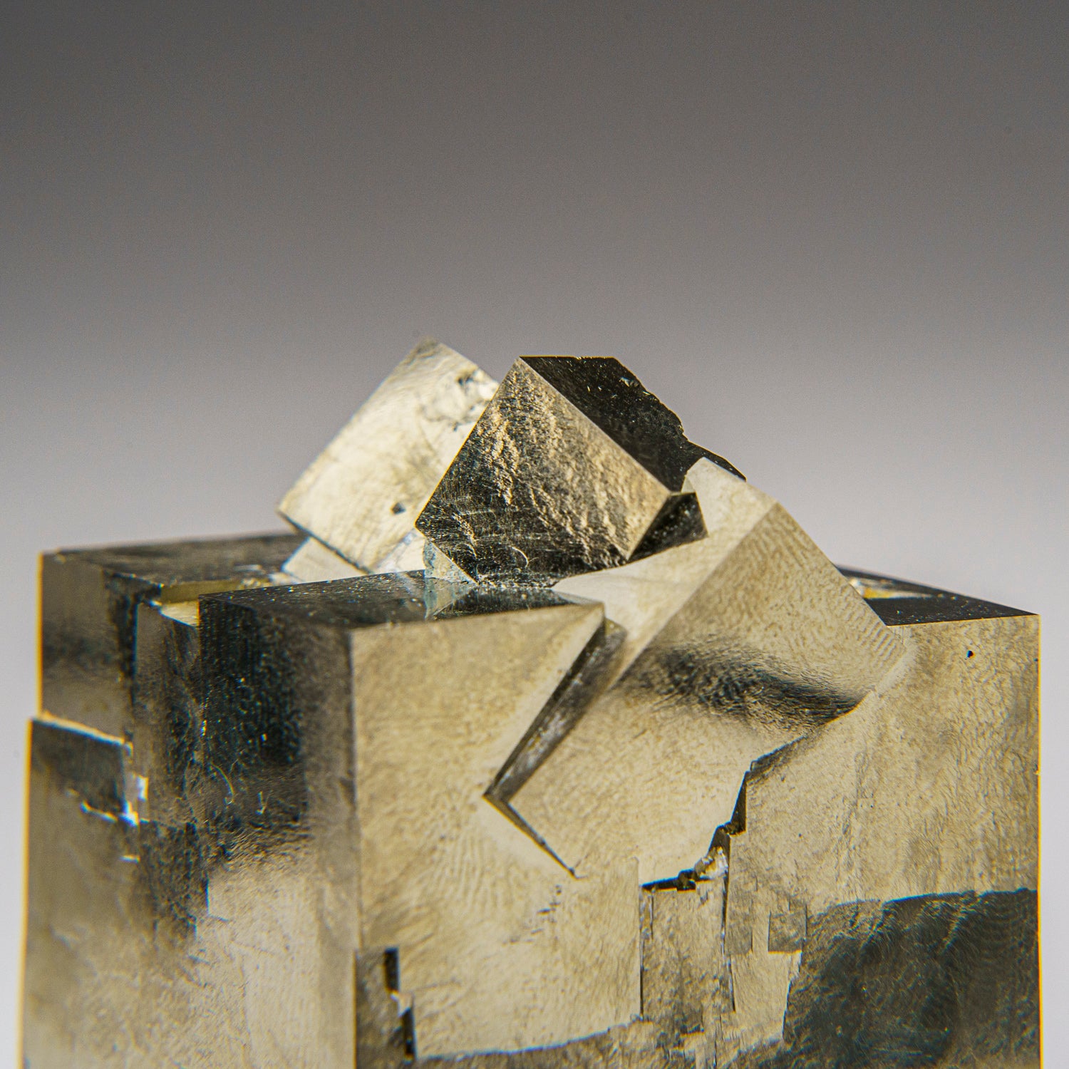Pyrite Cube from Navajún, La Rioja Province, Spain (266 grams)
