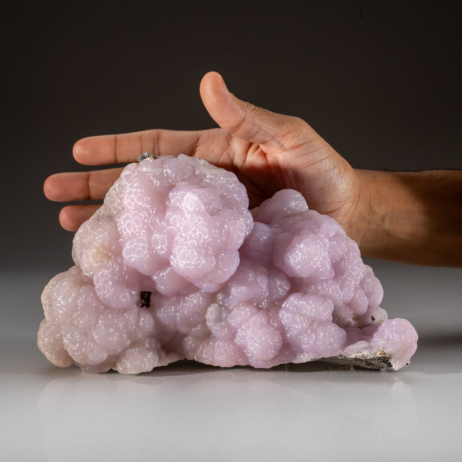 Pink Smithsonite from Kelly Mine, Magdalena District, Socorro County, New Mexico, USA