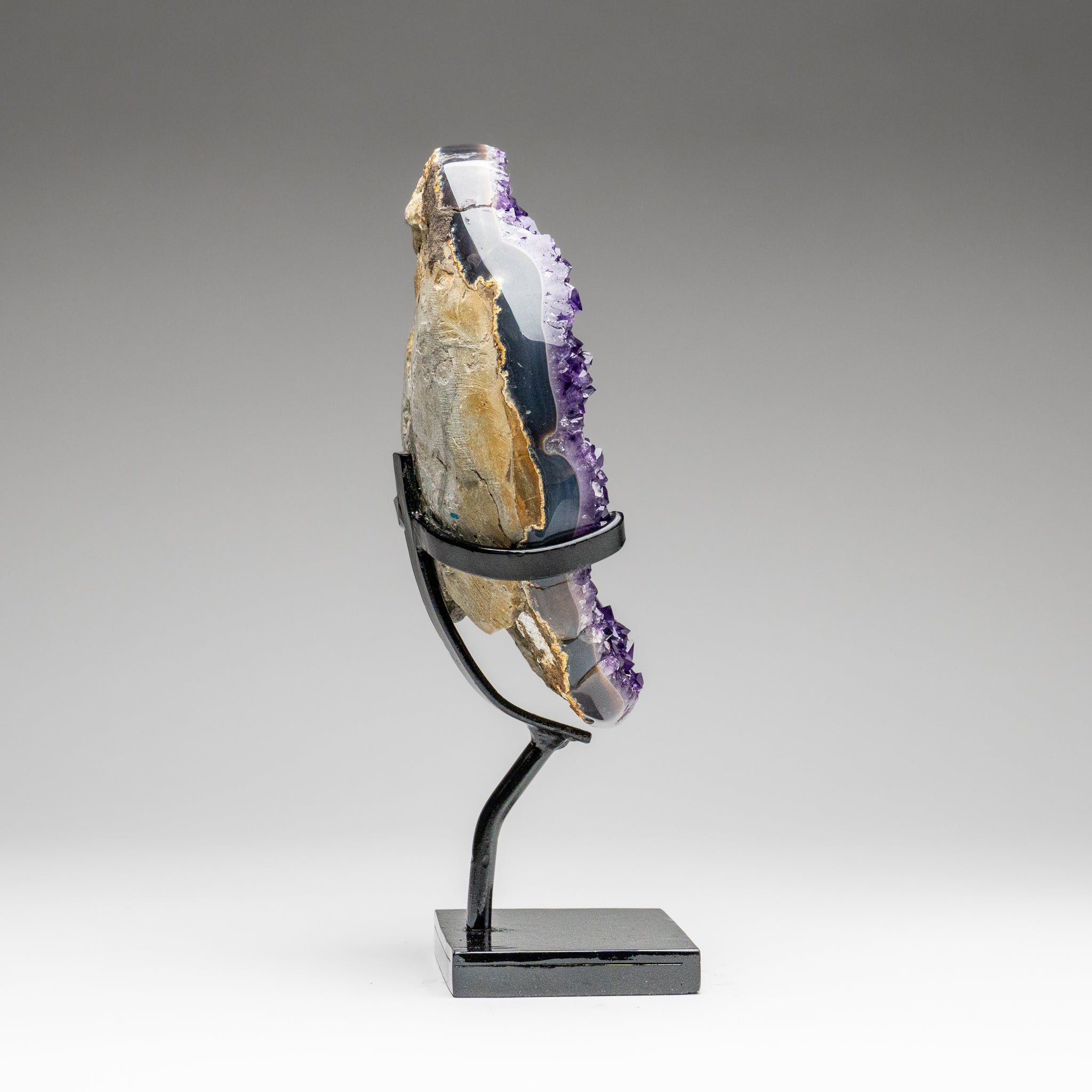 Genuine Amethyst on Stand from Uruguay (7 lbs)