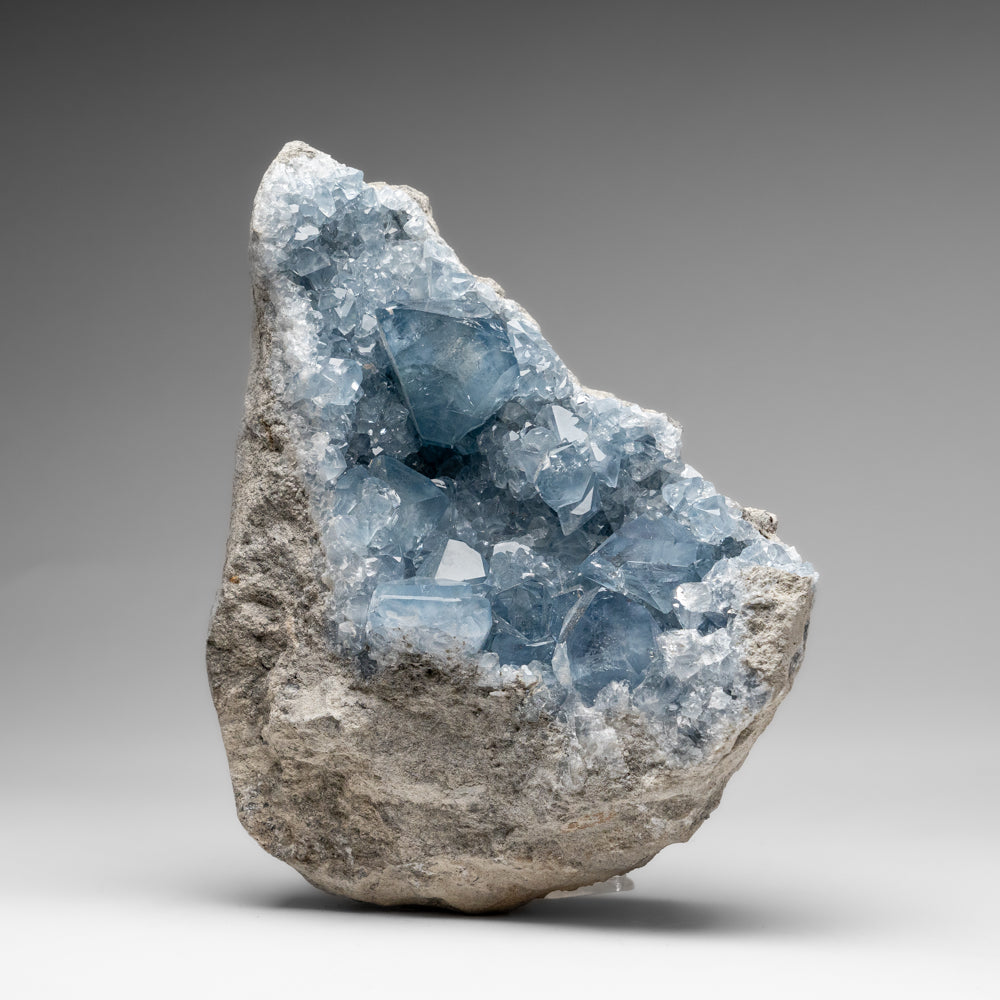 Blue Celestite Cluster From Sankoany, Ketsepy Mahajanga, Madagascar (12.5 lbs)