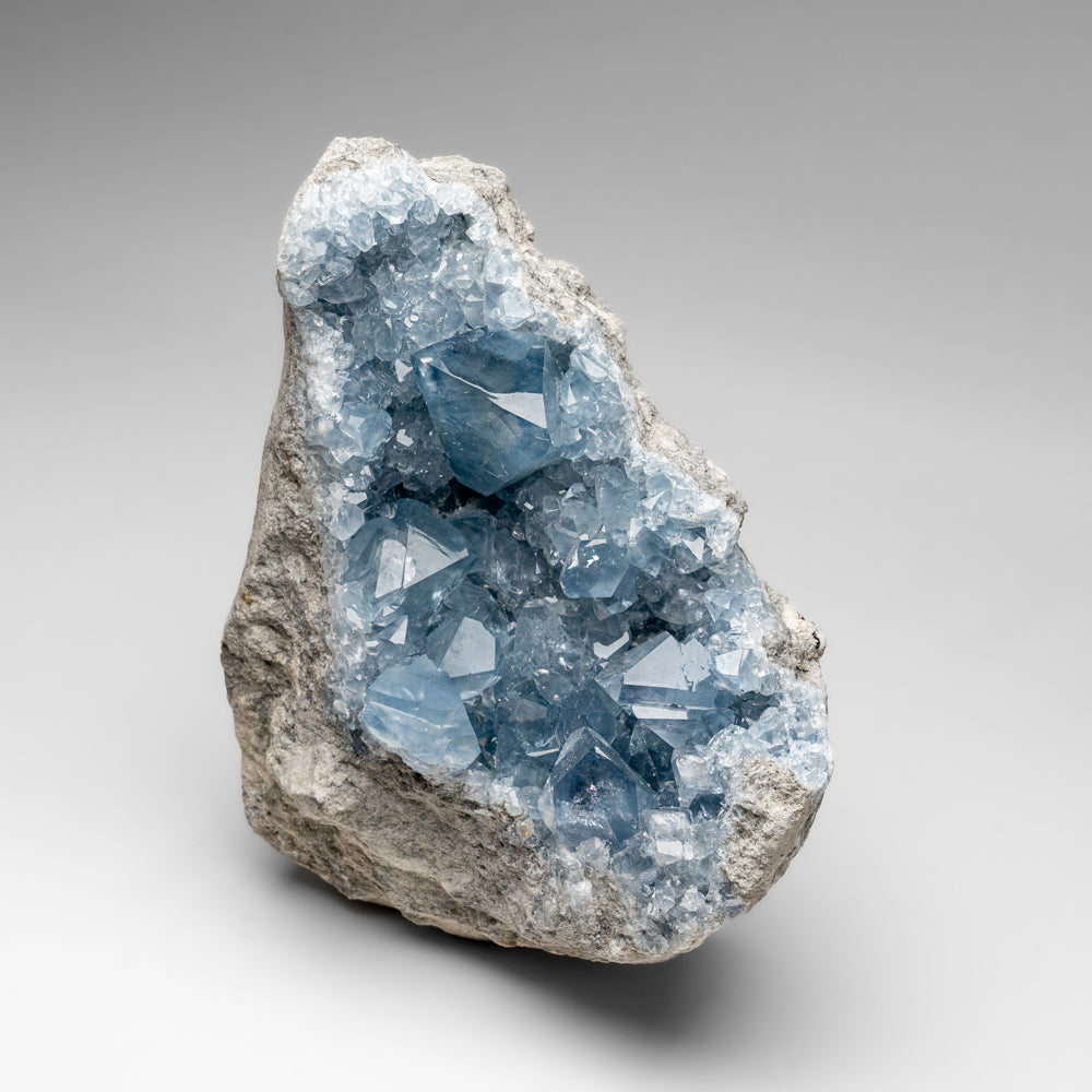 Blue Celestite Cluster From Sankoany, Ketsepy Mahajanga, Madagascar (12.5 lbs)