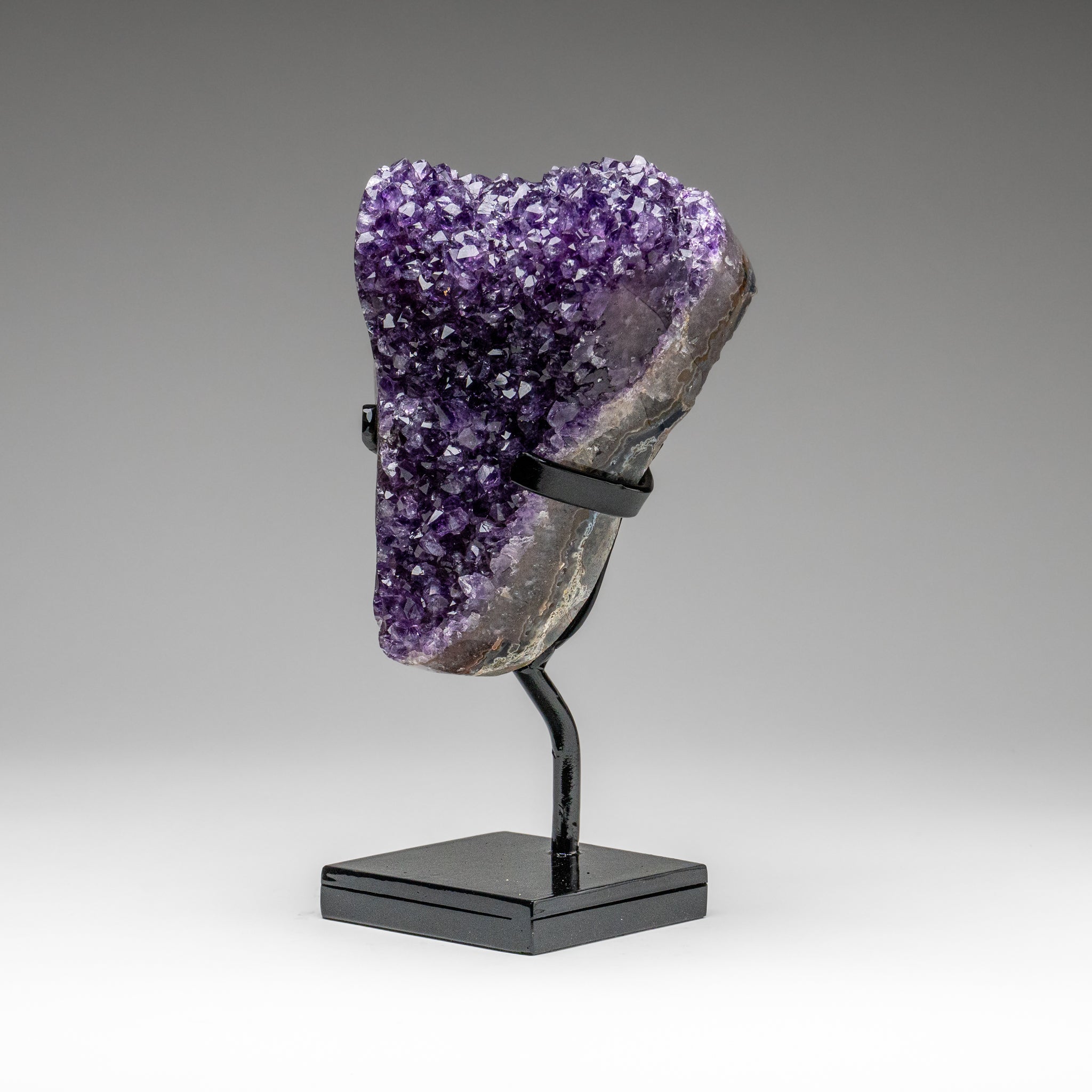 Genuine Amethyst on Stand from Uruguay (8 lbs)