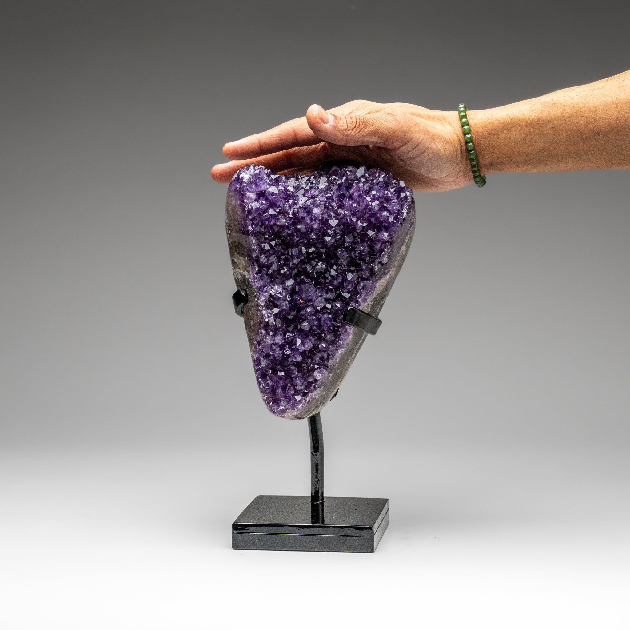 Genuine Amethyst on Stand from Uruguay (8 lbs)
