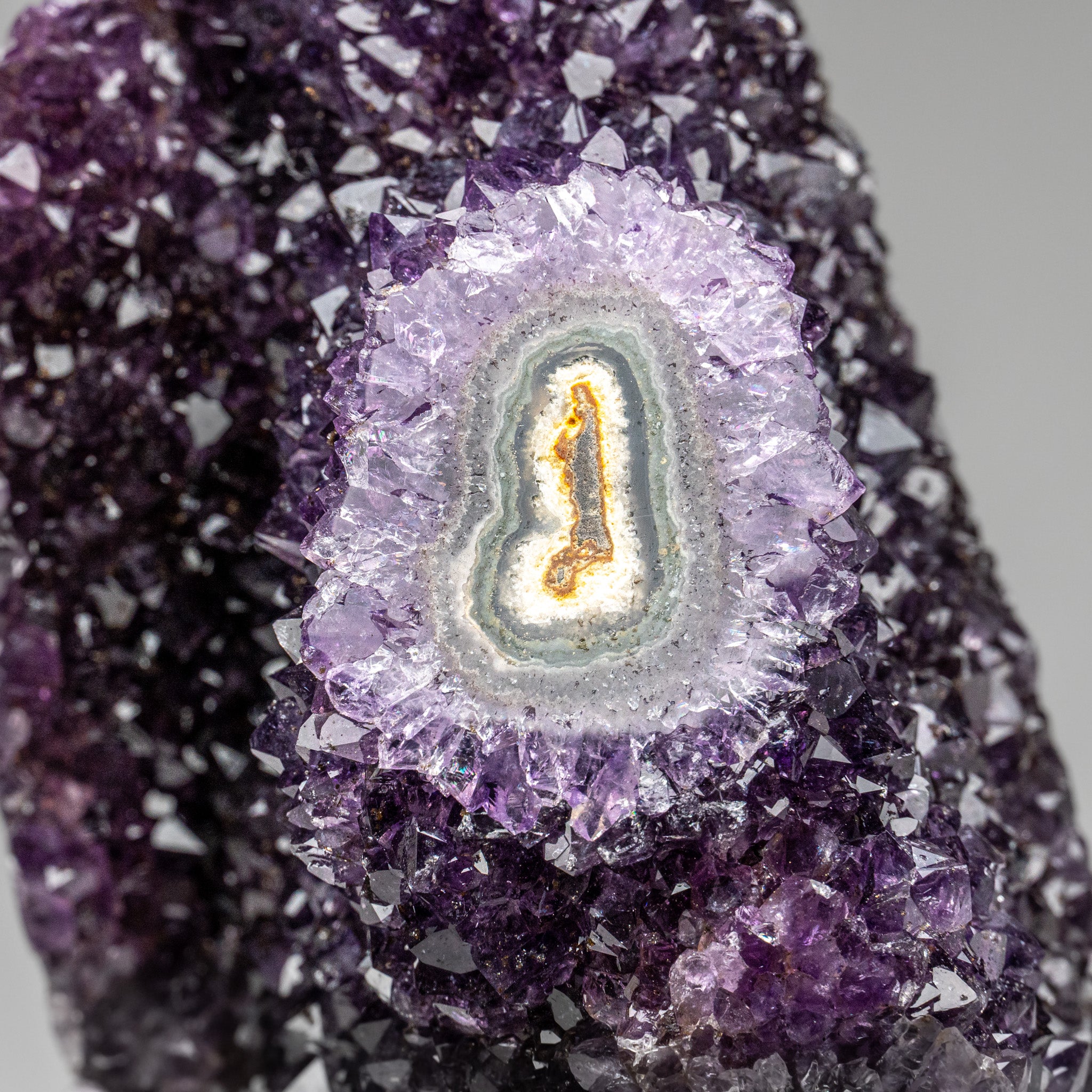 Genuine Amethyst on Stand from Uruguay (6 lbs)