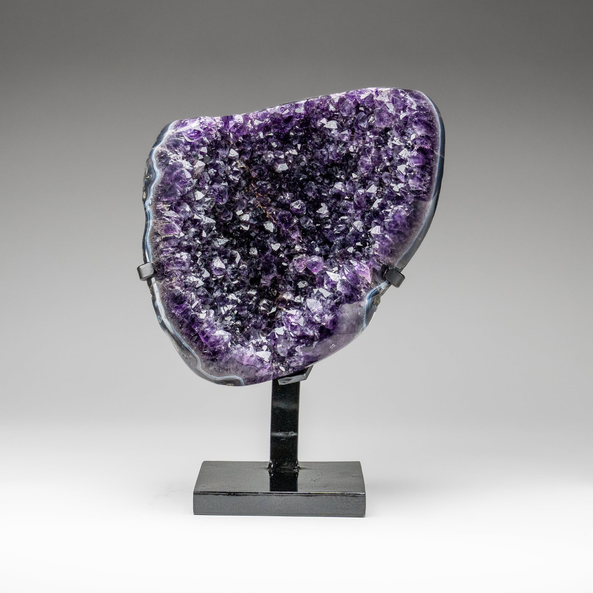 Genuine Amethyst on Stand from Uruguay (17.5 lbs)