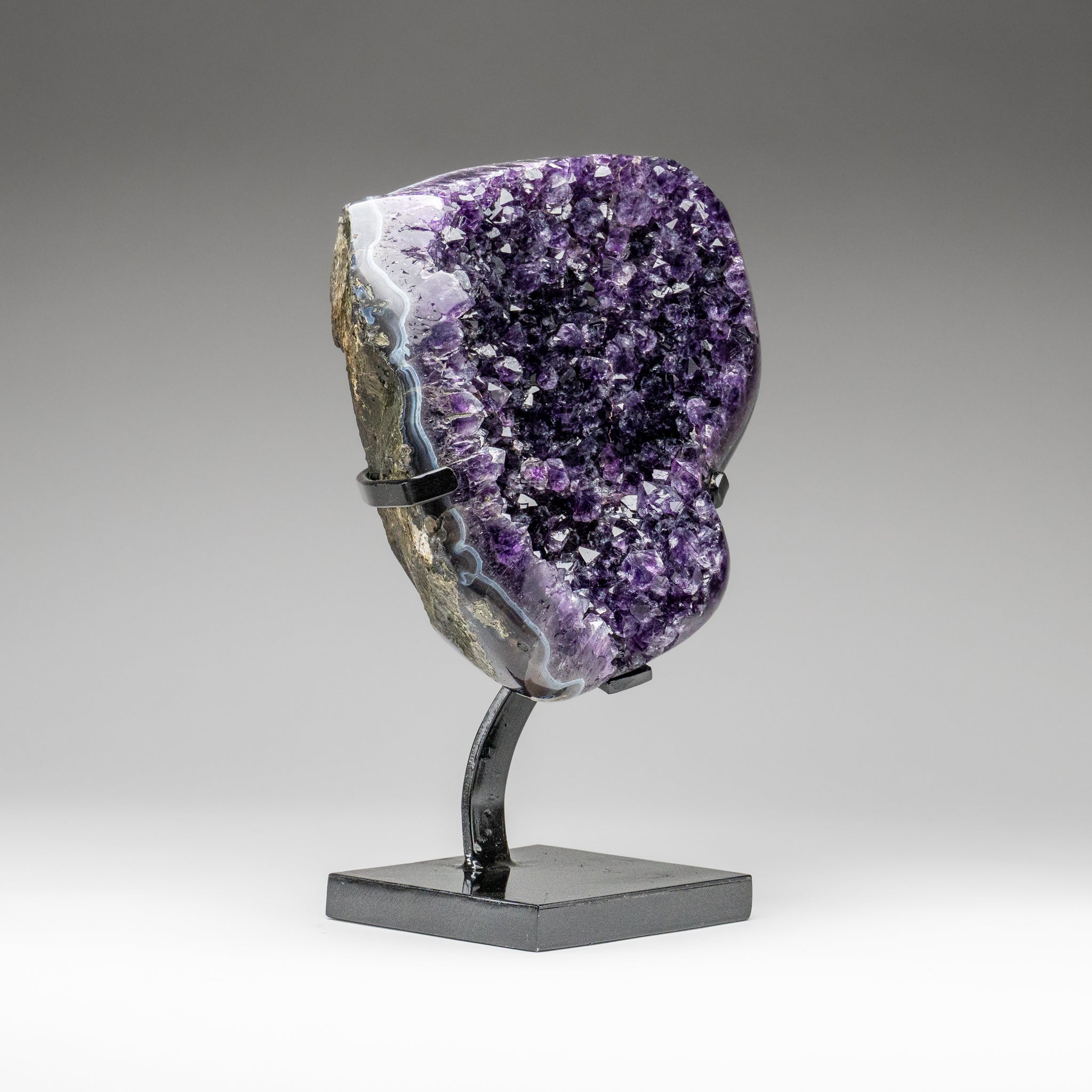 Genuine Amethyst on Stand from Uruguay (17.5 lbs)